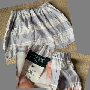 J.Crew XS Stripped Skirt